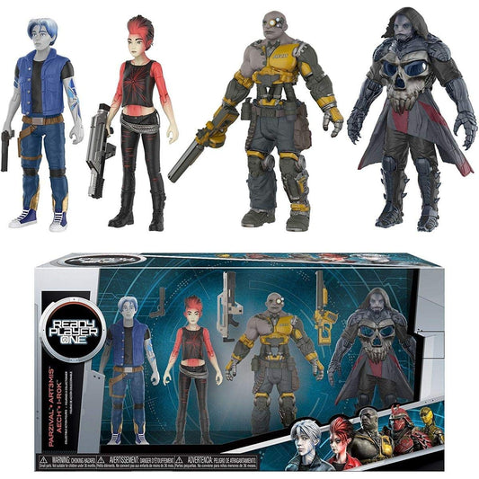 Funko Figura de Acción: Ready Player One - Parzival, Aech, Art3mis, I-R0k Collectible Toy