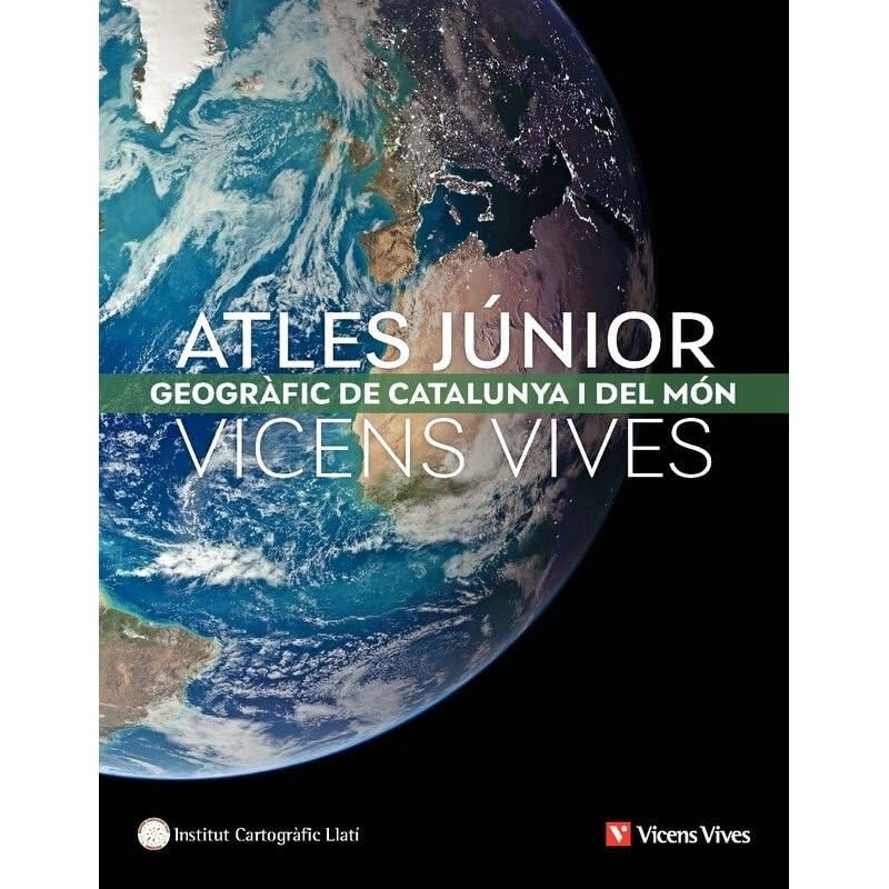 Libro: Atles Júnior Geogràfic de Catalunya i del Món. Nova edició