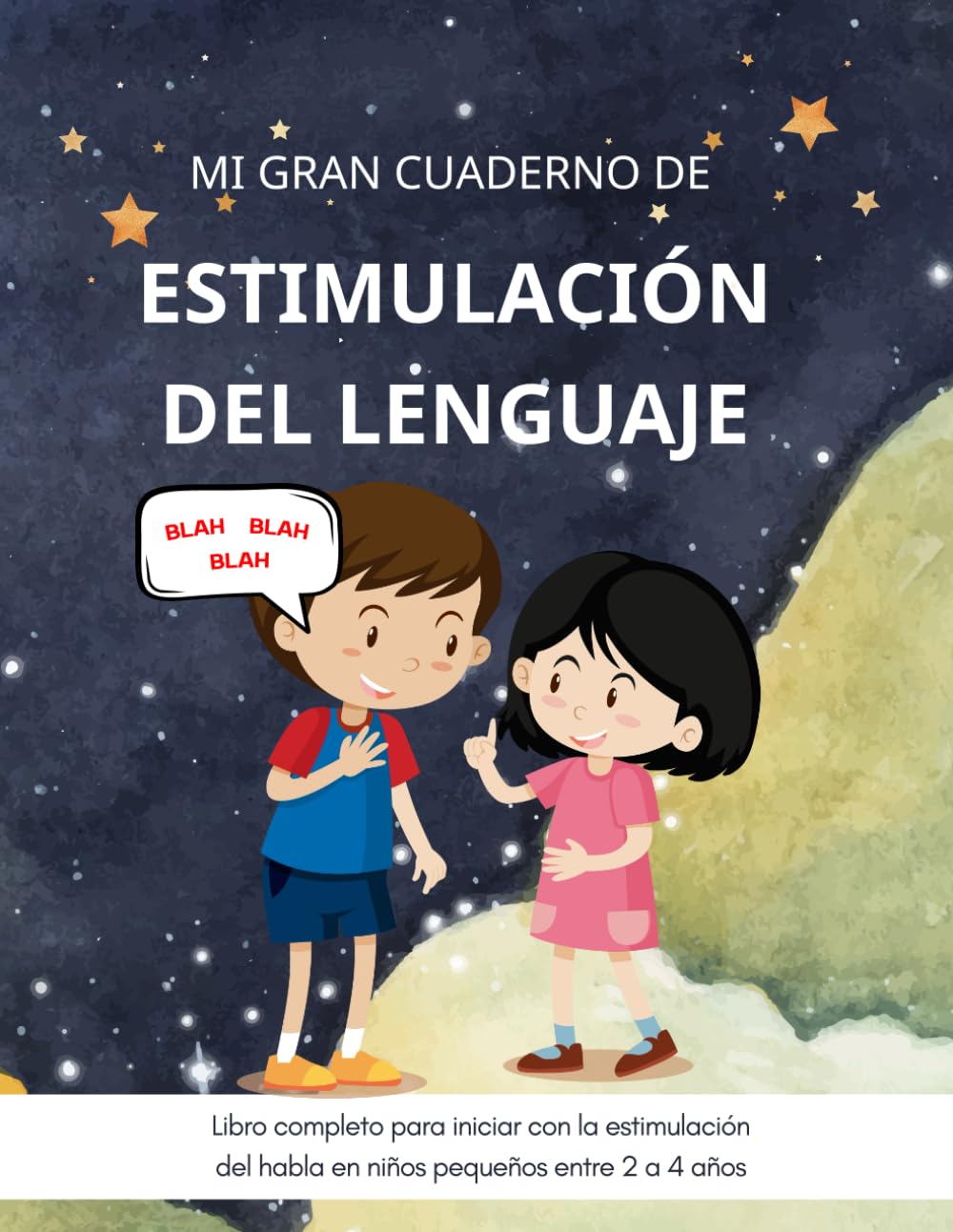 Libro: Mi gran cuaderno de estimulación del lenguaje: Libro de actividades para niños pequeños (Spanish Edition)