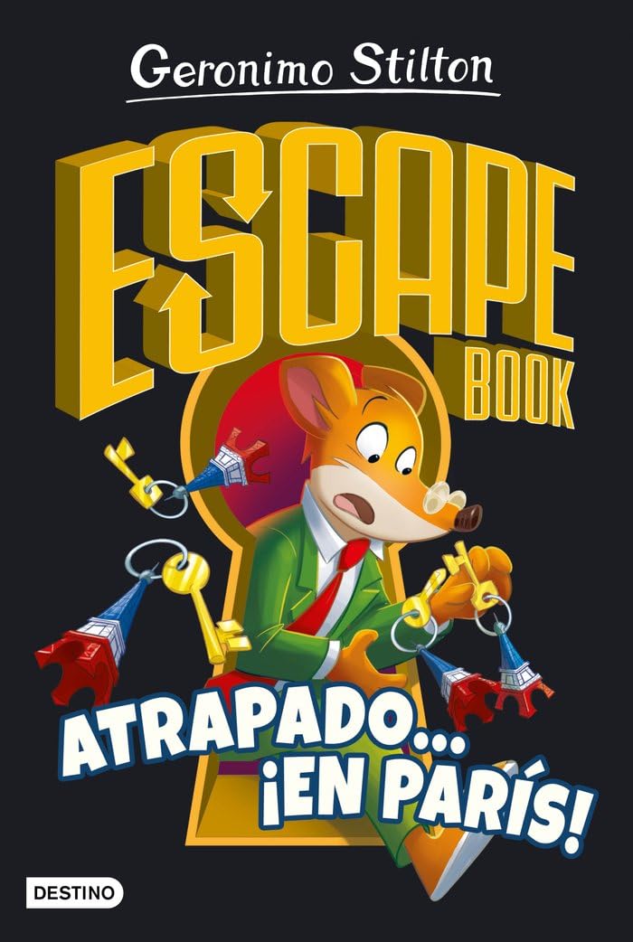 Libro: Escape book. Atrapado... ¡en París! (Geronimo Stilton)