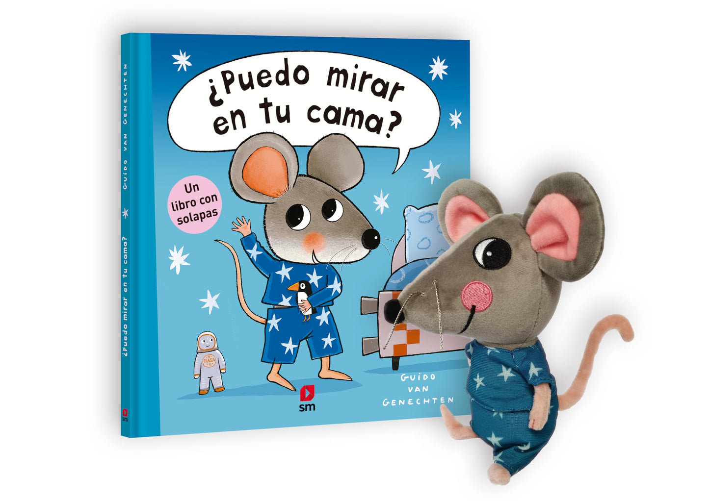 Pack ¿Puedo mirar en tu cama? (Ratón fisgón)