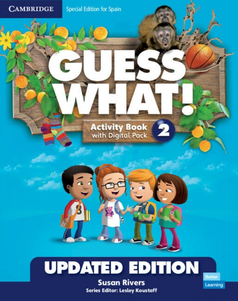 Libro: Guess What! Special edition for Spain Updated Level 2 Activity Book with Digital