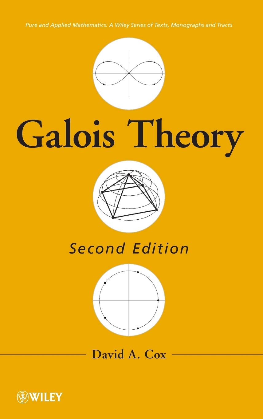 Libro: Galois Theory (Pure and Applied Mathematics: A Wiley Series of Texts, Monographs and Tracts)