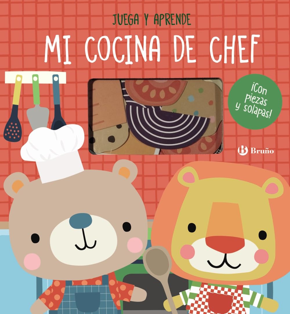 Libro: Mi cocina de chef (Castellano - A PARTIR DE 3 AÑOS - MANIPULATIVOS (LIBROS PARA TOCAR, JUGAR Y PINTAR), POP-UPS - Otros libros)