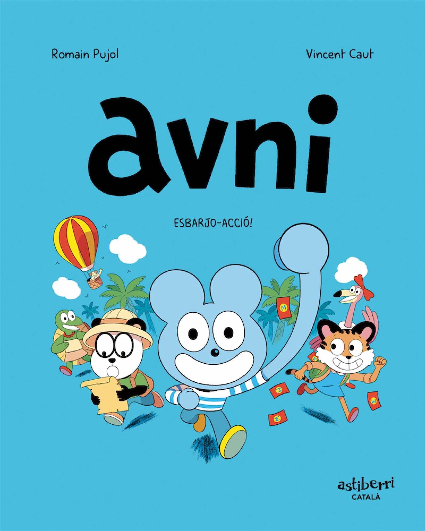 Libro: Avni 3. Esbarjo-acció! (Txikiberri)