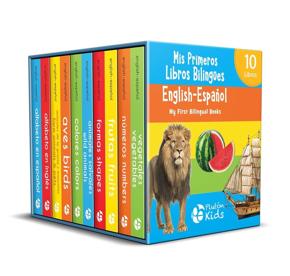 Libro: Mi primera Biblioteca de Libros Bilingües (Plutón Kids)