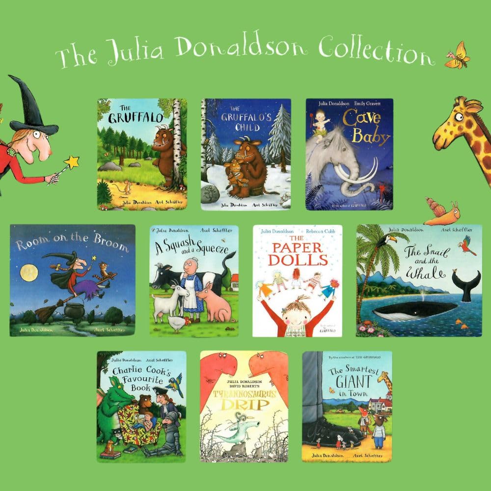 Libro: Julia Donaldson X10 Ziplock Pack 2015
