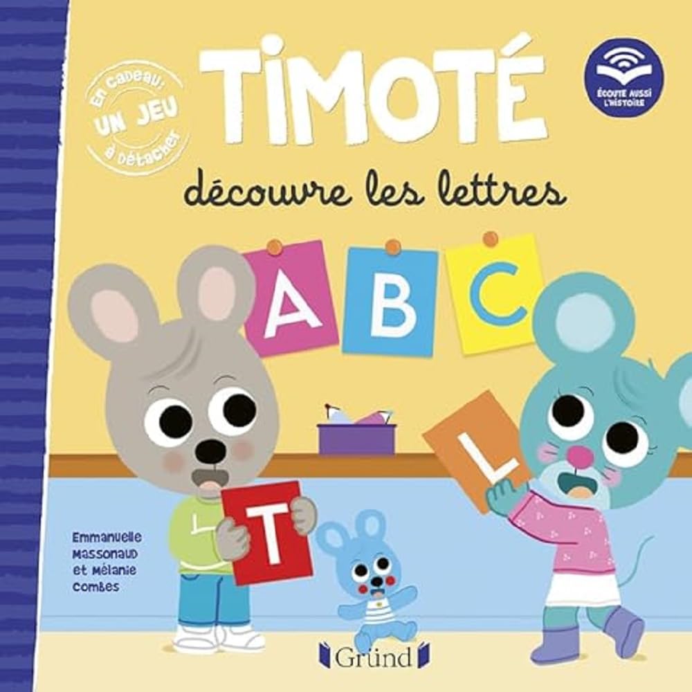 Libro: Timoté découvre les lettres: Avec un jeu à détacher