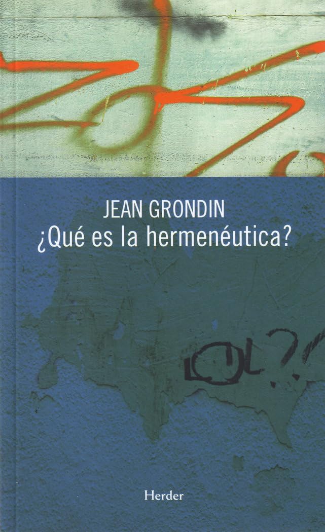 Libro: ¿Qué es la hermenéutica?