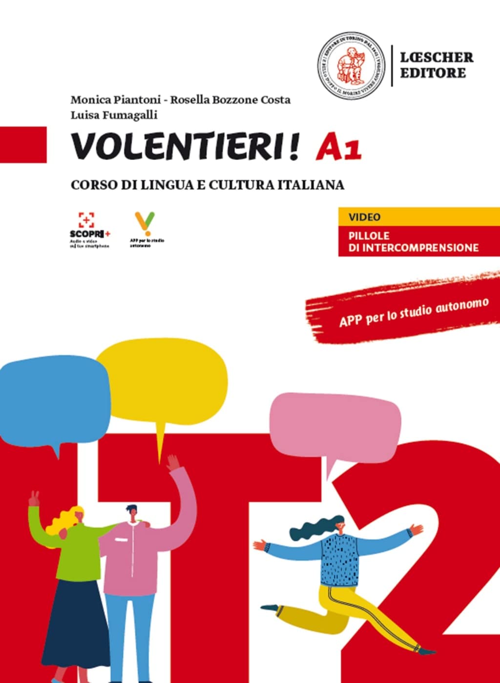 Libro: Volentieri! A1. Libro dello studente + esercizi + multilibro