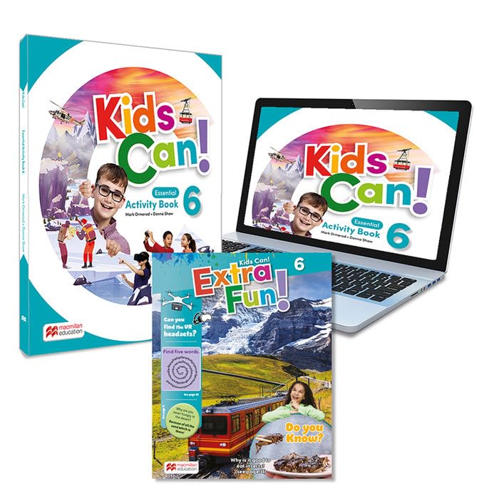Libro: KIDS CAN! 6 Activity Book, ExtraFun & Pupil's App: cuaderno de actividades de refuerzo impreso