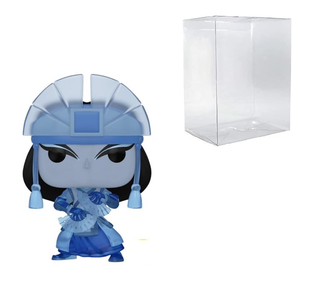 Funko Pop: POP! Animation Avatar: El Último Maestro del Aire - Kyoshi Spirit #1498 GITD Exclusivo (Bundled with Compatible Box Protector Case)
