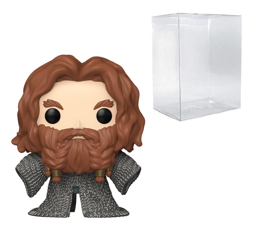 Funko Pop: POP! Lord of The Rings - Gimli (Chainmail Armor) Exclusivo #1833 Bundled with Compatible Box Protector Case