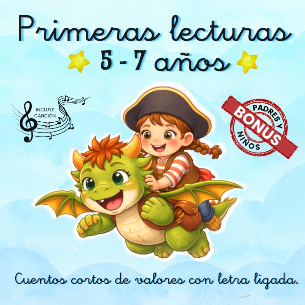 Aprendo a leer: Cuentos cortos, cuentos con letra ligada y cuentos de valores para aprender a leer disfrutando. Montessori. 5-8 años.