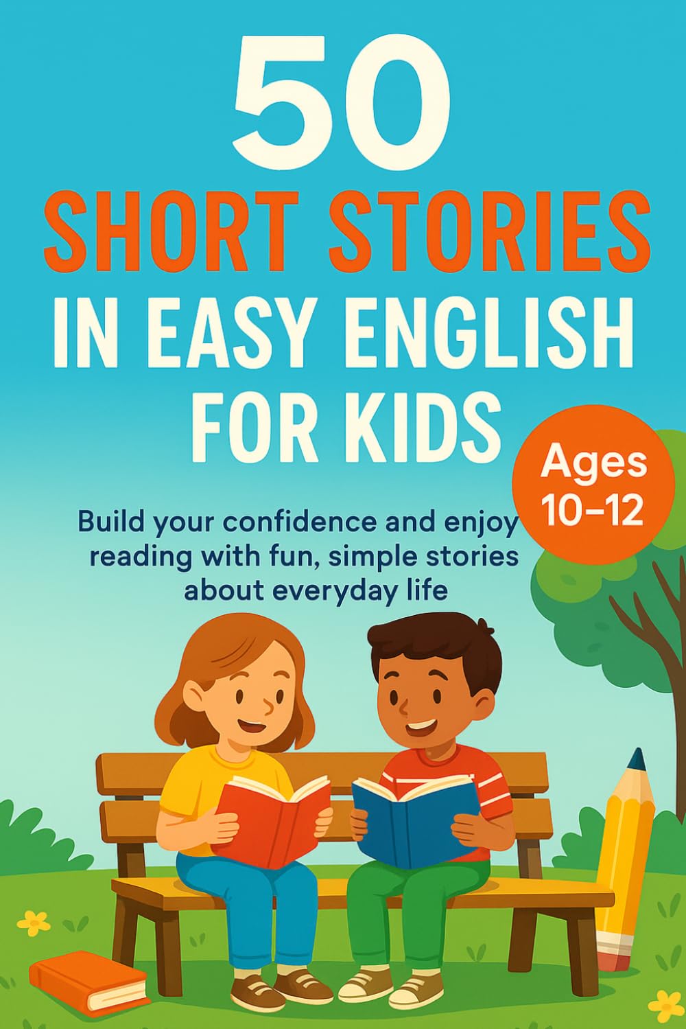 Libro: 50 Short Stories in Easy English for Kids (Ages 10–12): Build your confidence and enjoy reading with fun, simple stories about everyday life