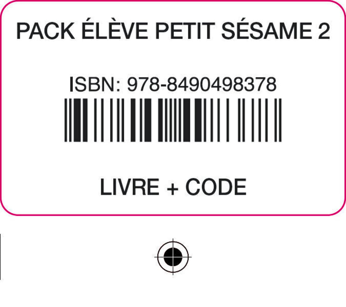 Libro: PETIT SESAME 2 ELEVE + COD ACCESO