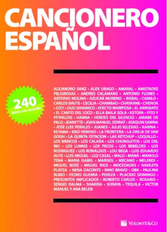 Cancionero español (Musica-Repertorio)