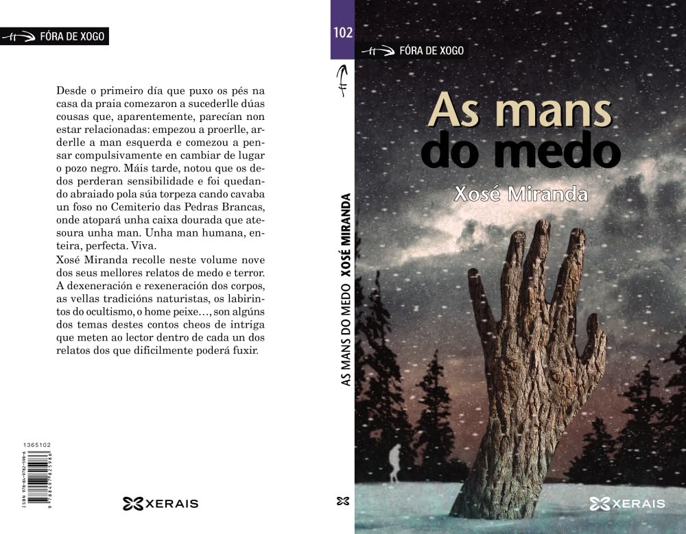 Libro: As mans do medo (Fora De Xogo) (Galician Edition)
