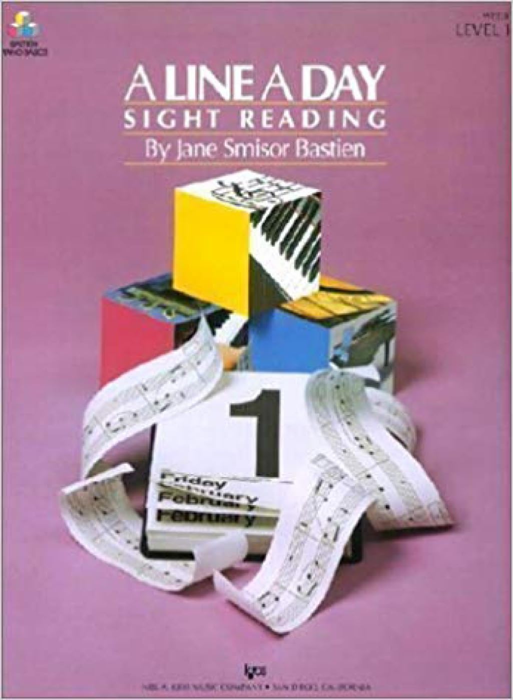 Libro: A Line a Day: Sight Reading Level 1 (Bastien Piano Basics)