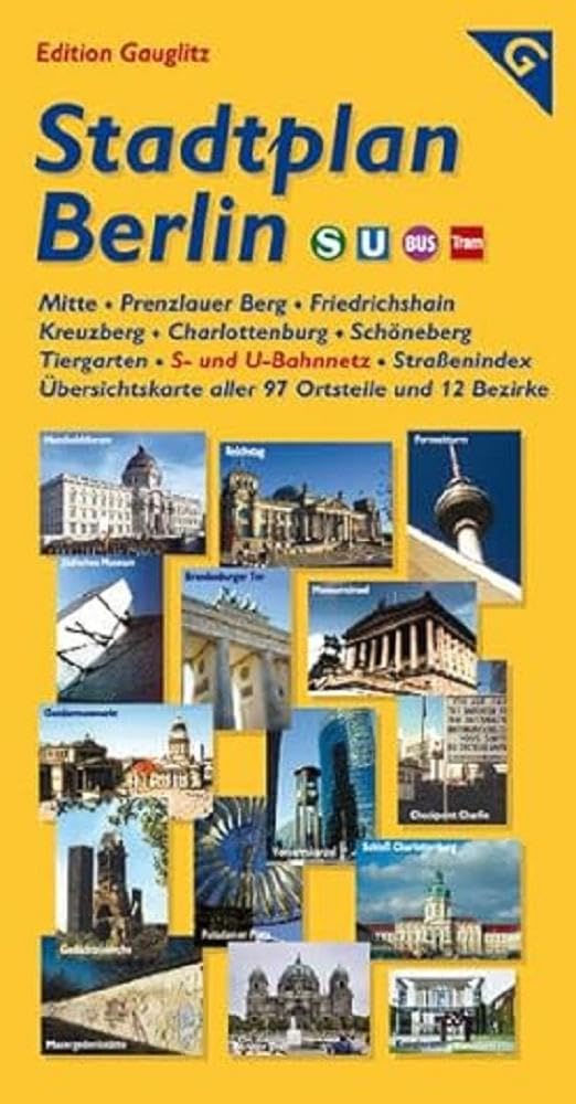 Libro: Stadtplan Berlin: Miniplan