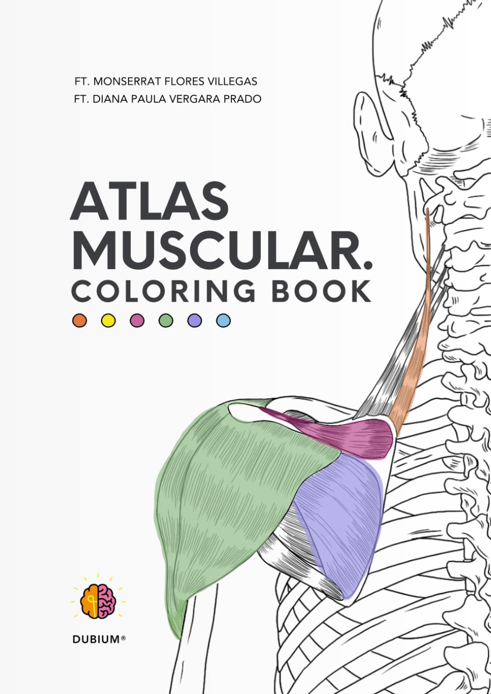 Libro: Atlas Muscular Coloring Book: Dubium
