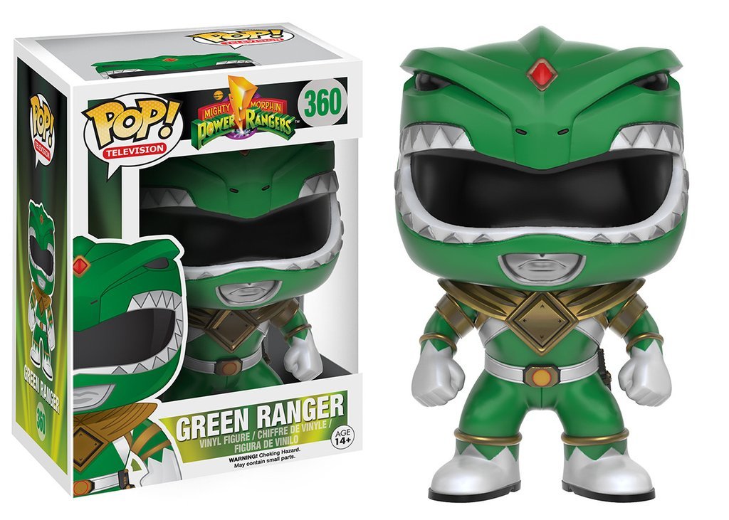 Funko POP TV: Power Rangers - Green Ranger Figura de Acción