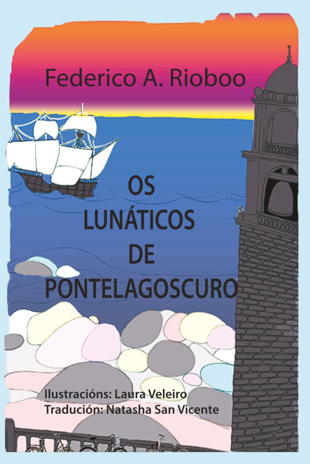 Libro: Os Lunáticos de Pontelagoscuro (Galician Edition)