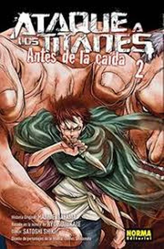 Libro: Ataque a los Titanes Antes de la caída 2