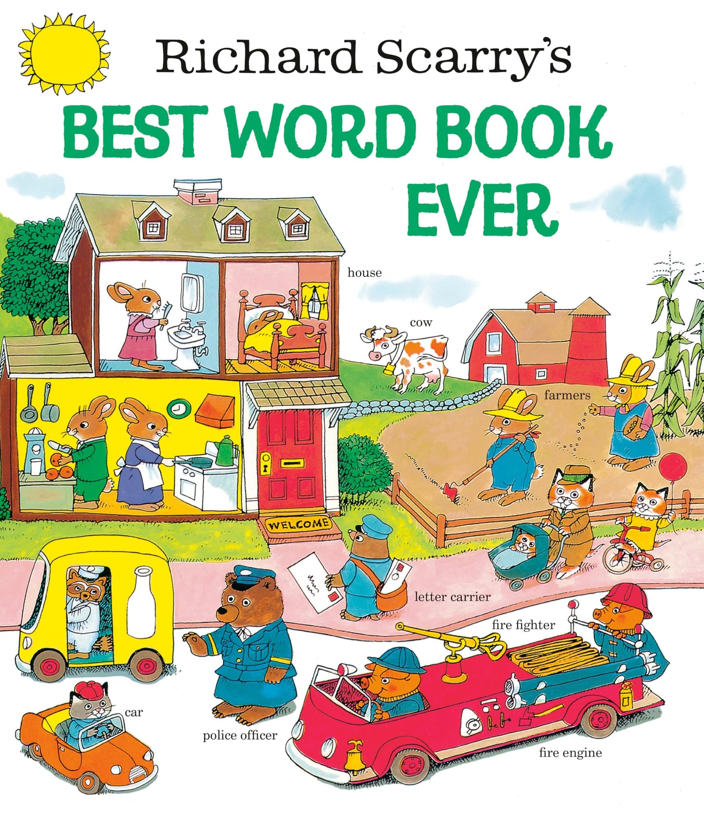 Libro: Richard Scarry's Best Word Book Ever (Giant Little Golden Book)