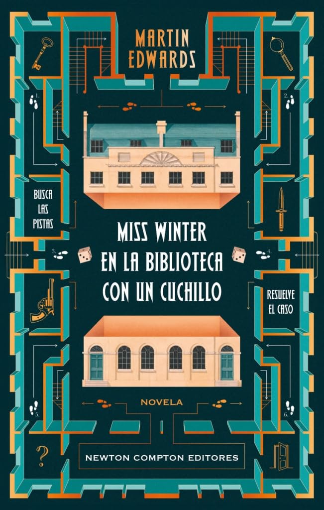 Libro: Miss Winter en la biblioteca con un cuchillo