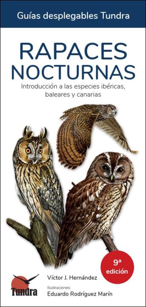 Libro: Rapaces nocturnas 9ª ed (GUIAS DESPLEGABLES)