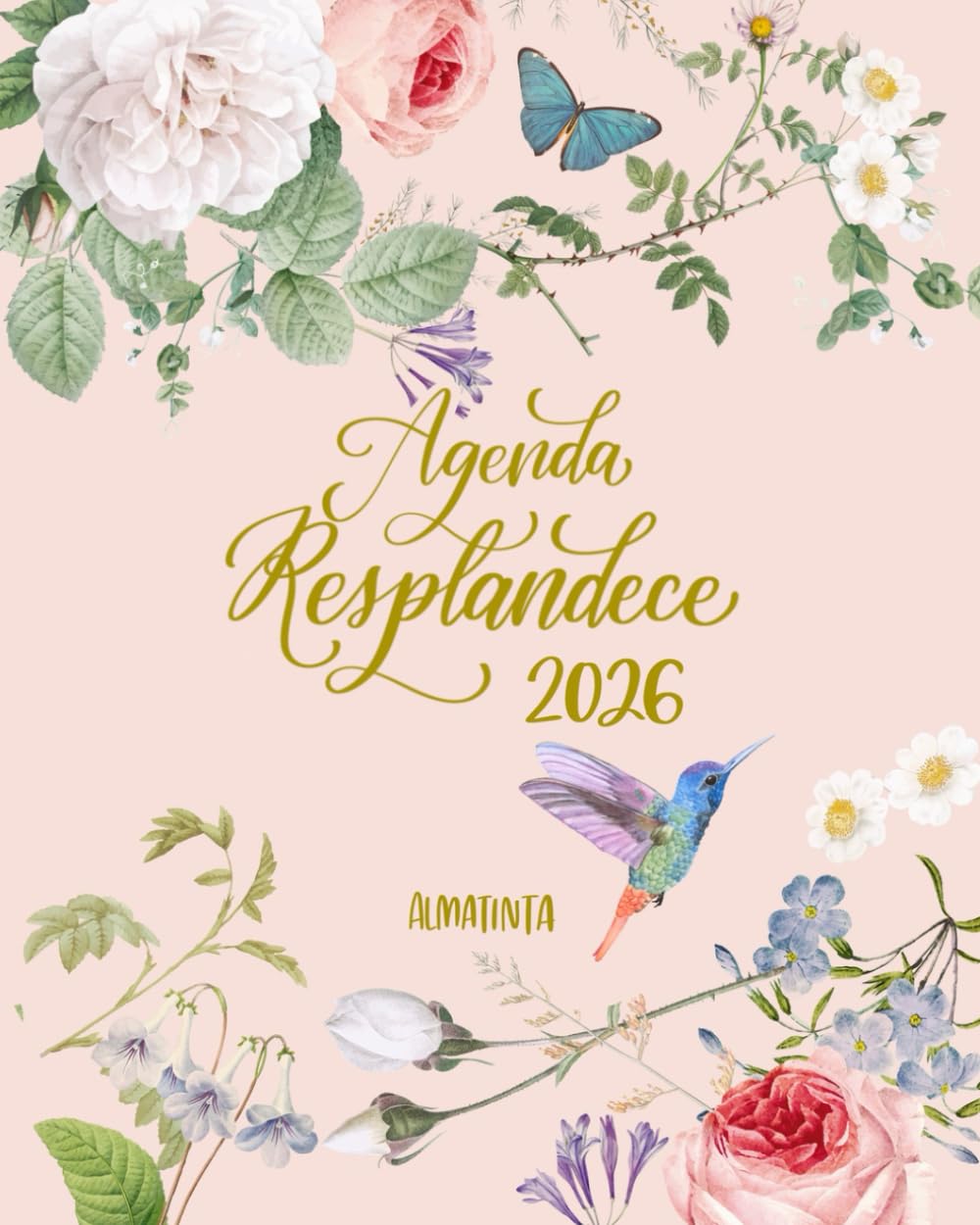 Libro: Resplandece: Agenda para Mujeres Cristianas, planeador mensual y diario: Calendario 2025 y 2026 (Spanish Edition)