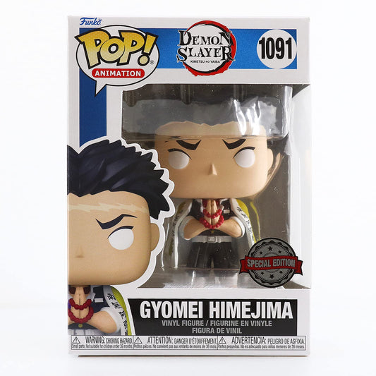 Funko Demon Slayer: Kimetsu no Yaiba: Kimetsu no Yaiba POP! Animation Gyomei Himejima Exclusivo Figura de Vinilo #1091