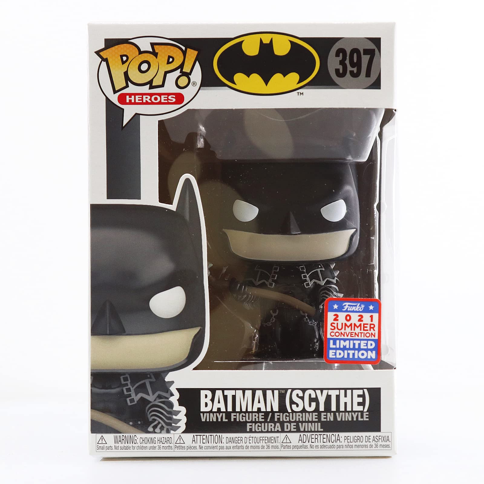 Funko﻿ Batman with Scythe Pop Figura de Vinilo, Black