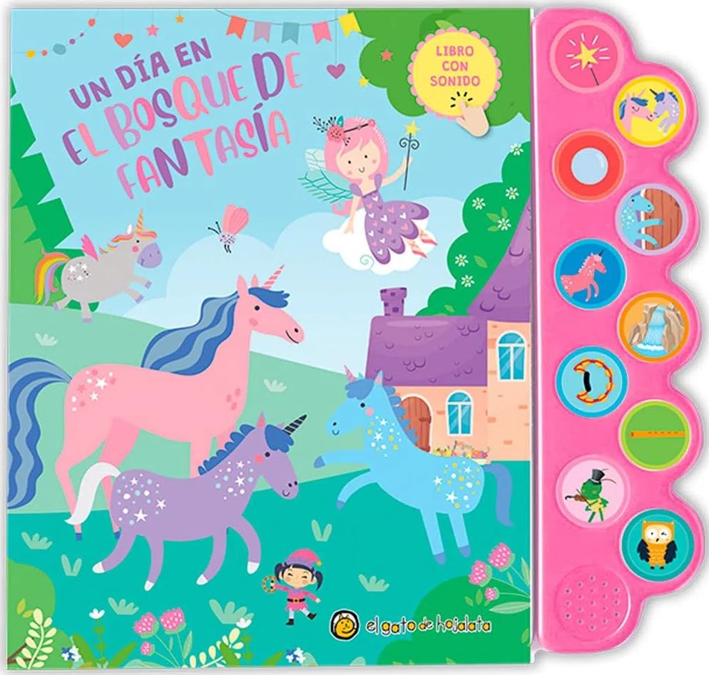 Libro: Un dia en el bosque de fantasia ("Sonidos del mundo")