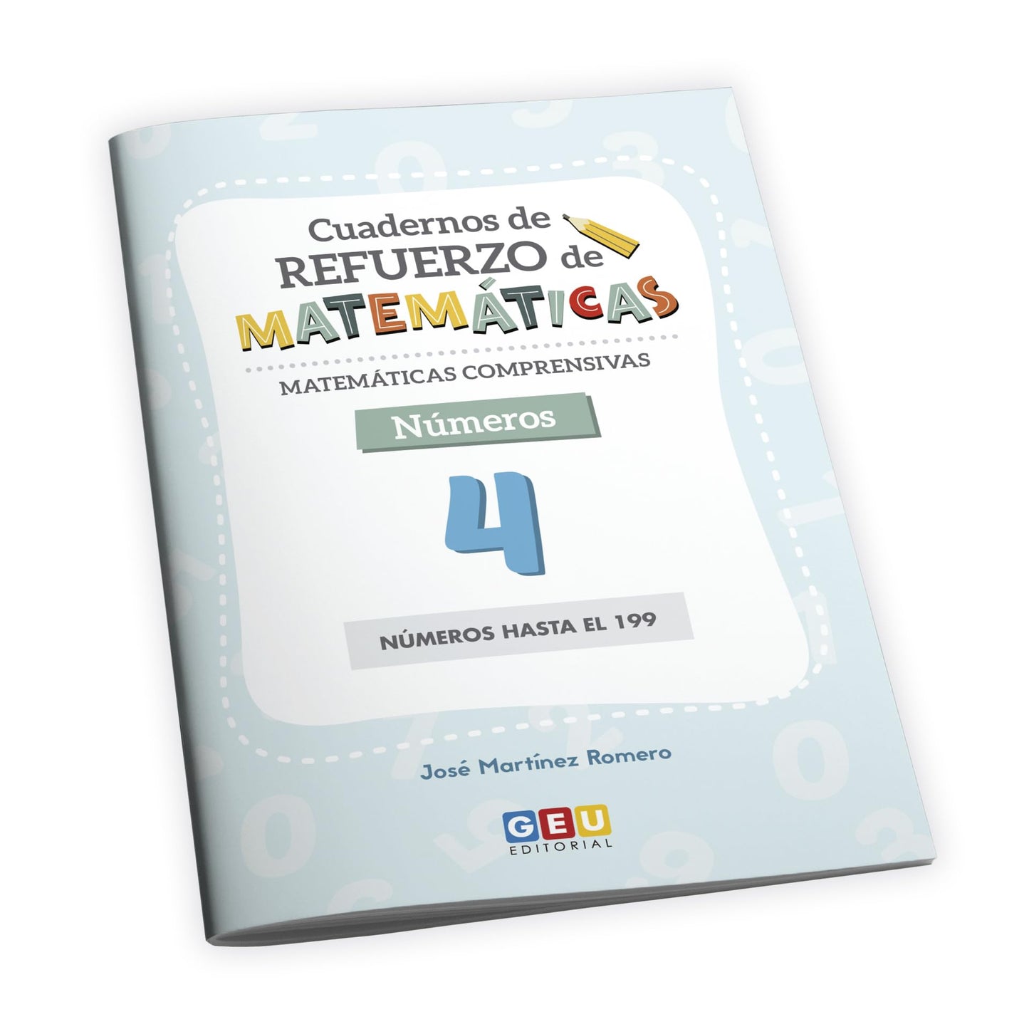 Libro: Cuaderno de refuerzo de matemáticas. Matemáticas comprensivas. Números 4