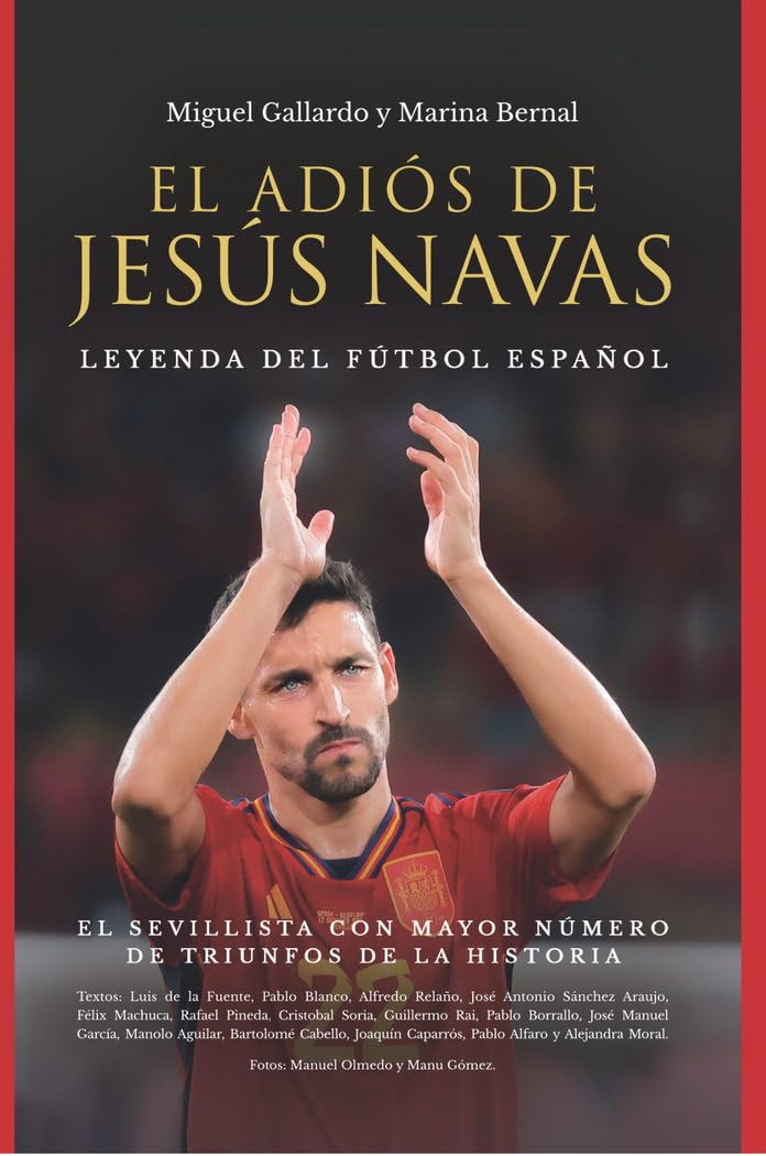 Libro: El adios de Jesus Navas