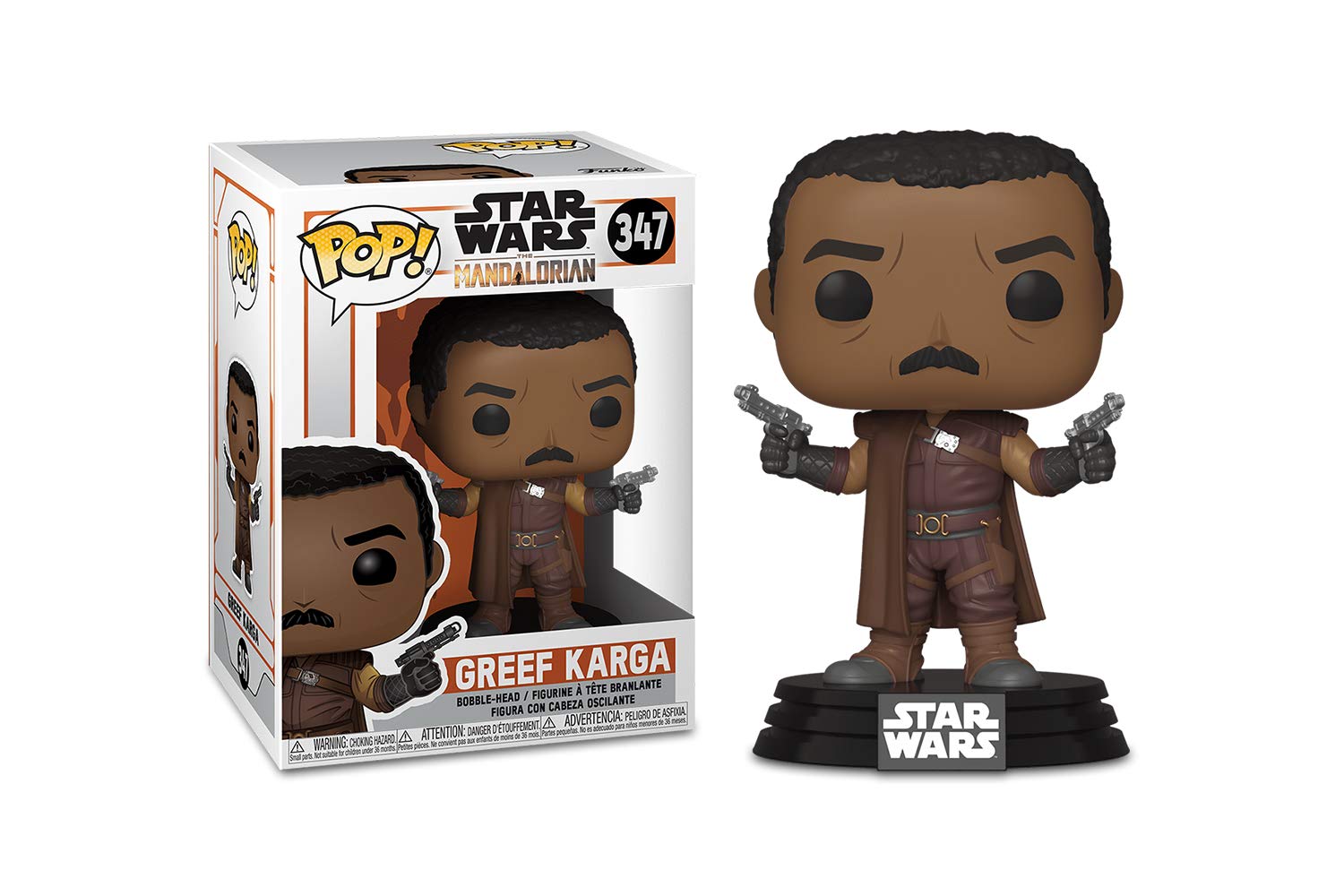 Funko Star Wars: El Mandaloriano - Greef Karga Pop! Figura de Vinilo, Multicolour