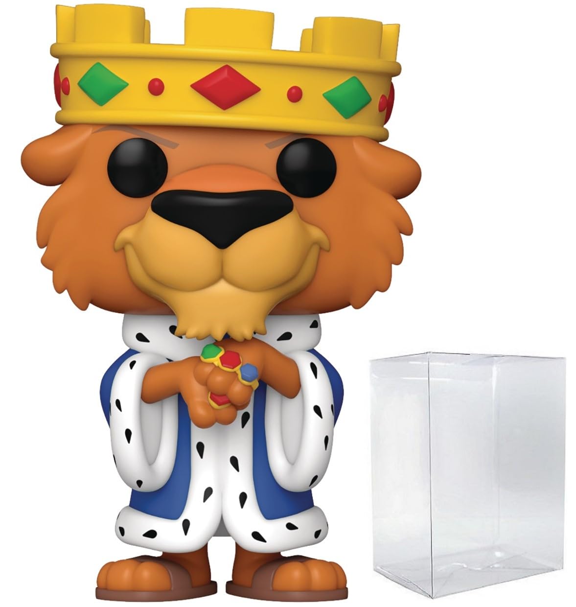 Funko Pop: POP Disney: Robin Hood - Prince John Funko Figura de Vinilo (Bundled with Compatible Box Protector Case), Multicolored, 3.75 Pulgadas