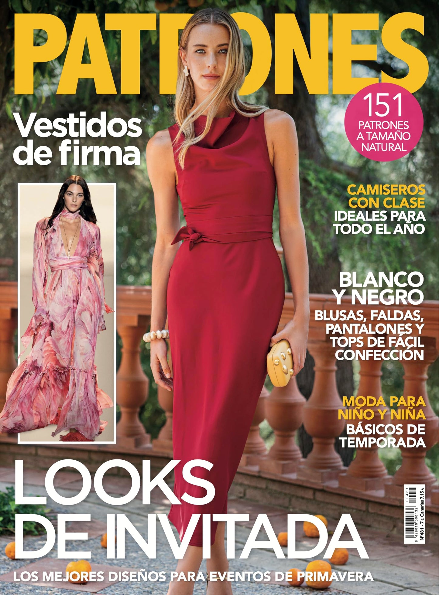 Libro: Revista Patrones #481: Looks invitada