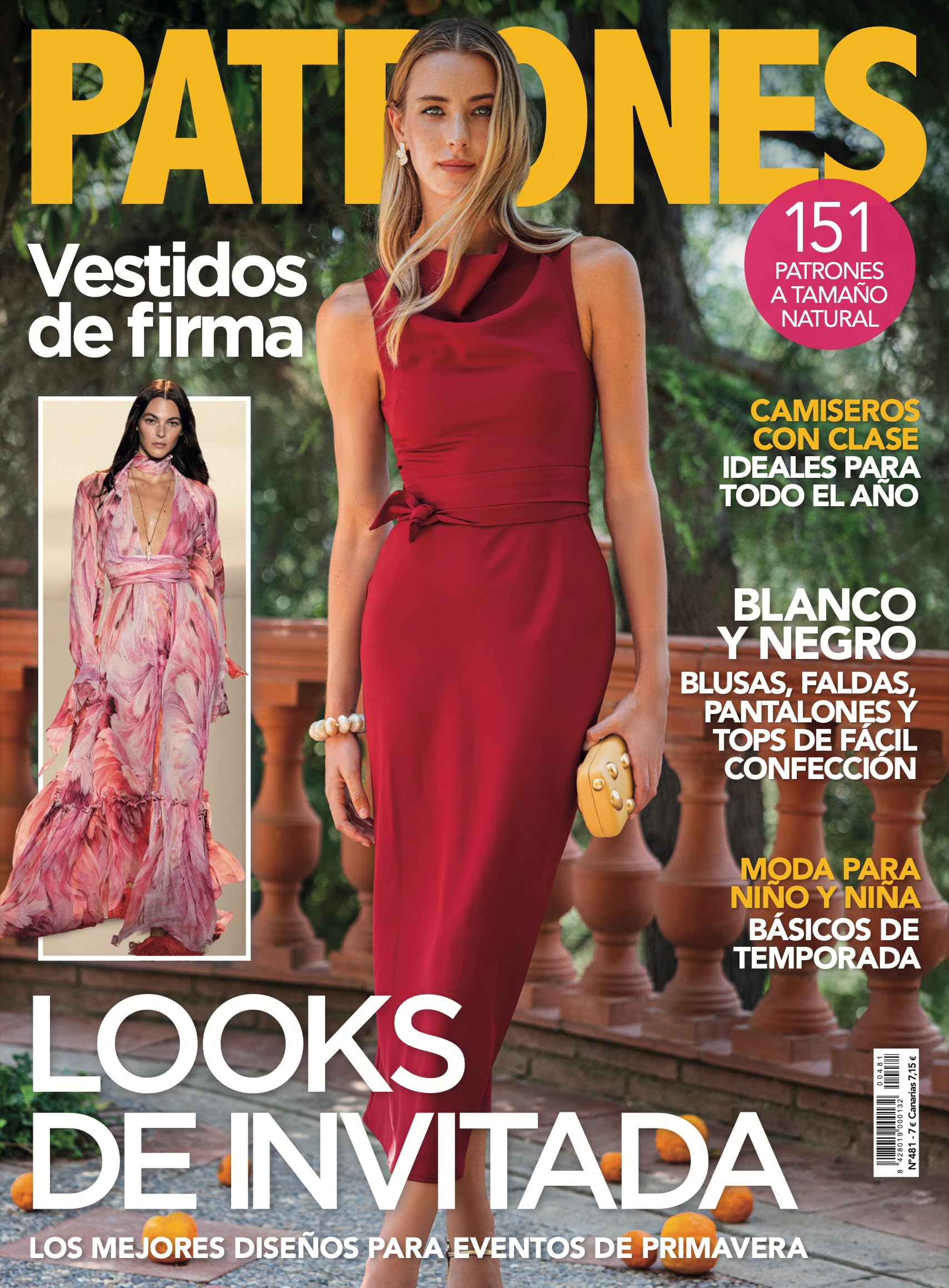 Libro: Revista Patrones #481: Looks invitada
