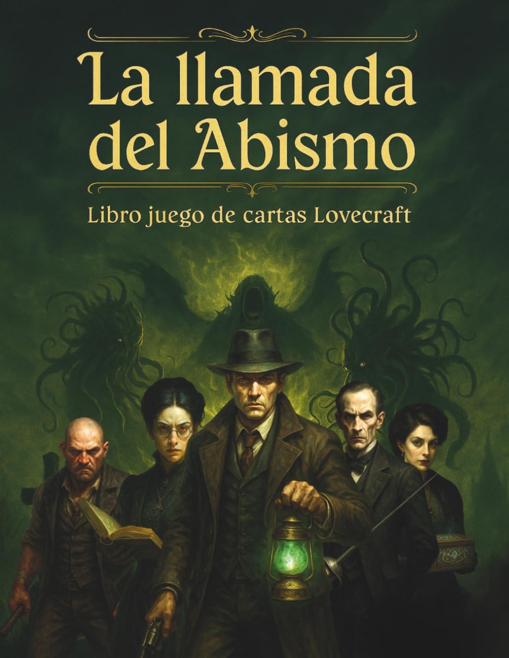 Libro: La Llamada del Abismo – Librojuego de Terror con Rol Interactivo, Dados y Cartas inspirado en Lovecraft: Juego Rol Lovecraft en Formato Libro, ... de Fantasía, Terror y Ciencia Ficción)