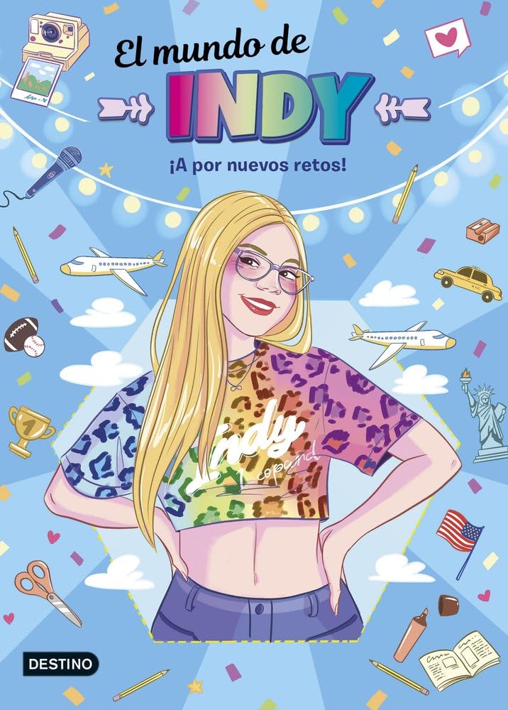 Libro: El mundo de Indy. ¡A por nuevos retos!: 7 (Jóvenes influencers)
