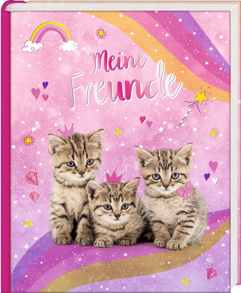 Libro: Freundebuch - Cosmic School - Meine Freunde (Kätzchen)