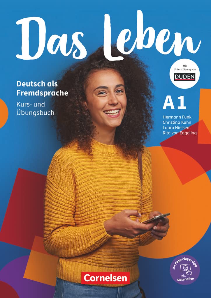 Libro: Das Leben A1 - Libro De curso y Ejercicios: Kurs- und Ubungsbuch A1 inkl. Audios, Videos, Texten und Ubunge