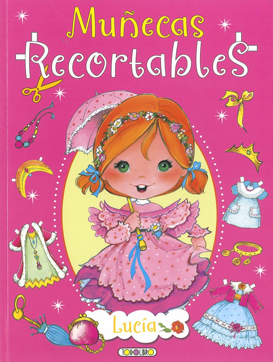 Muñecas recortables Lucía
