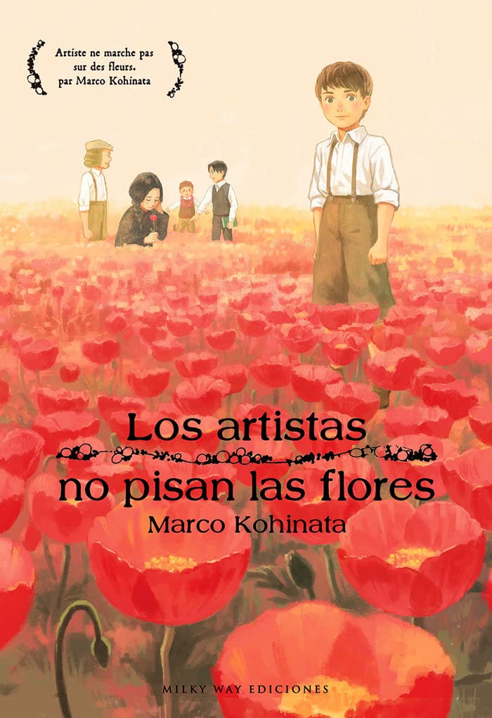 Libro: Los artistas no pisan las flores (MANGA)