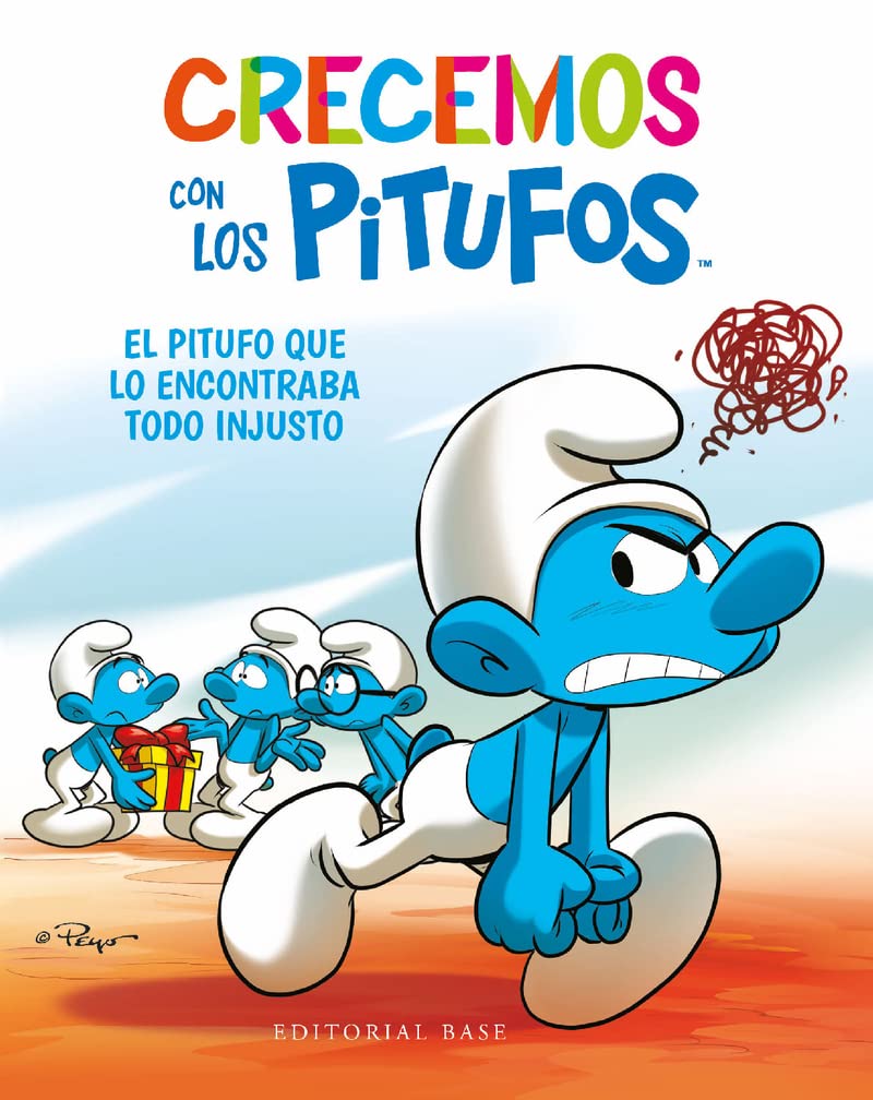 Libro: Crecemos con los Pitufos 5. El Pitufo que lo encontraba todo injusto