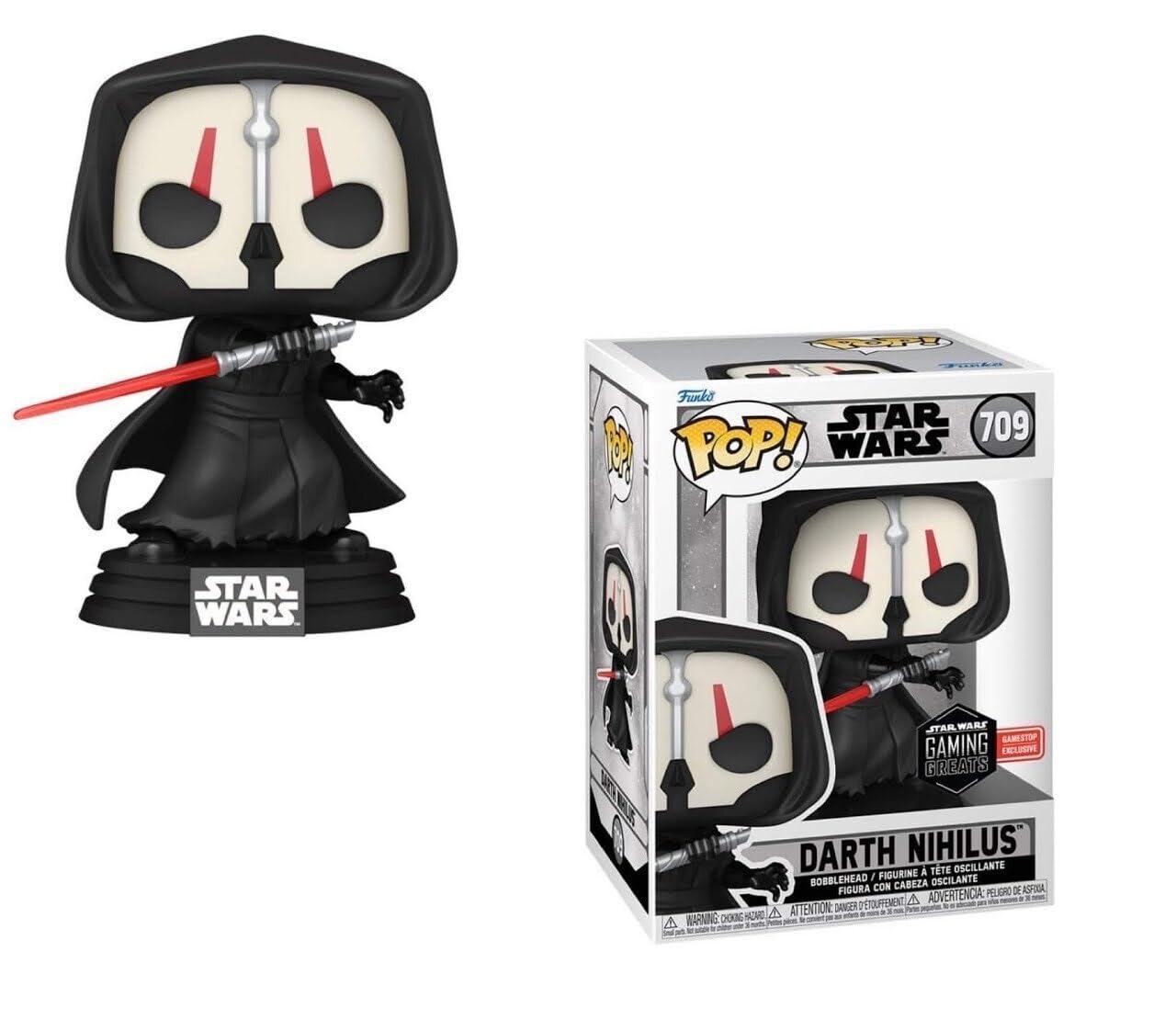 Funko Star Wars Darth Nihilus Exclusivo Pop Figura de Vinilo 709