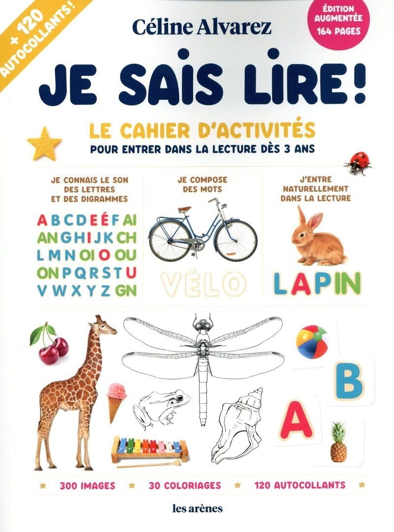 Libro: Je sais lire !: Le cahier d'activités pour entrer dans la lecture dès 3 ans